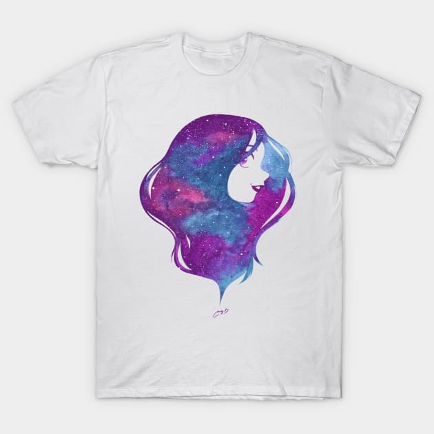 galaxy T-Shirt by melivillosa